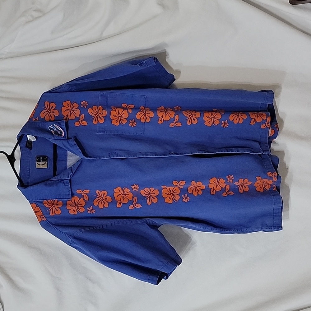 Florida Gators Hawaiian Style Button Up - XL